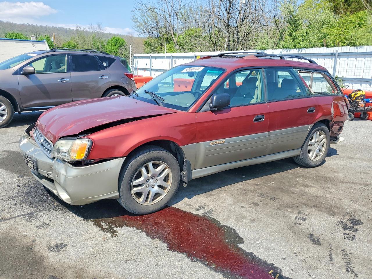 2003 Subaru LEGACY VIN 4S3BH675X37624793 photo 1