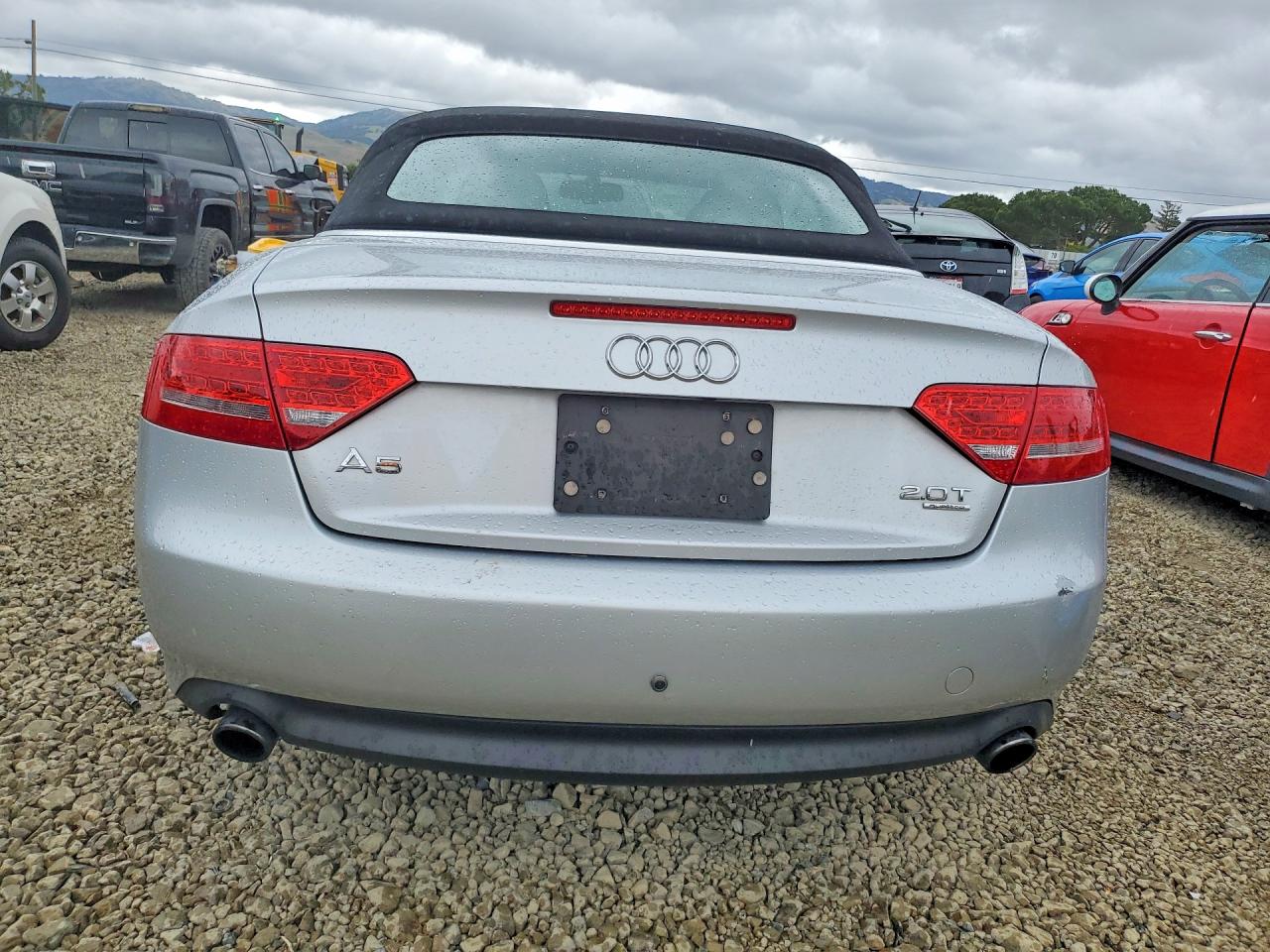 2012 Audi A5 VIN WAULFAFH9CN000484 photo 6