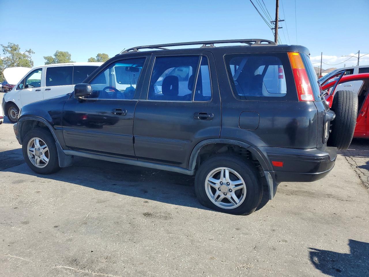 2001 Honda Crv VIN JHLRD18681C034376 photo 2