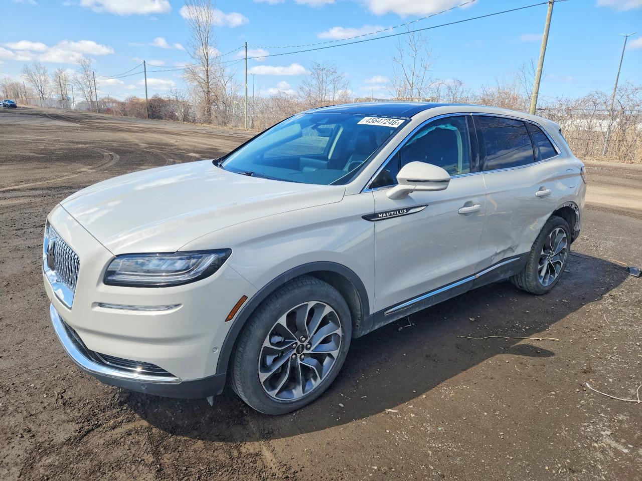 2022 Lincoln Nautilus VIN 2LMPJ8K91NBL24313 photo 1