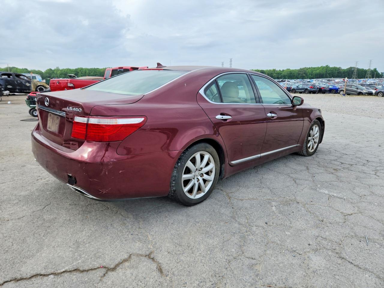 2009 Lexus Ls460 VIN JTHBL46F095086427 photo 3