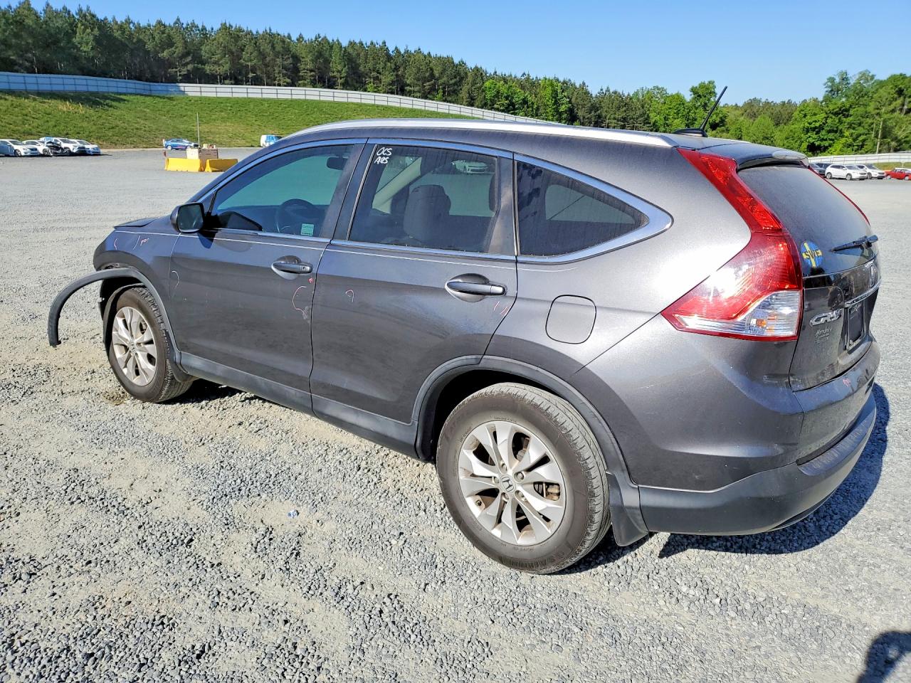 2013 Honda Crv VIN 2HKRM3H76DH514040 photo 2