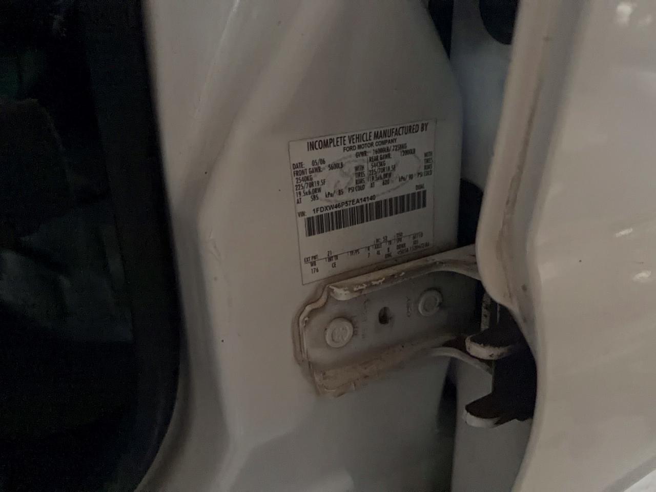 2007 Ford F450 VIN 1FDXW46P57EA14140 photo 10
