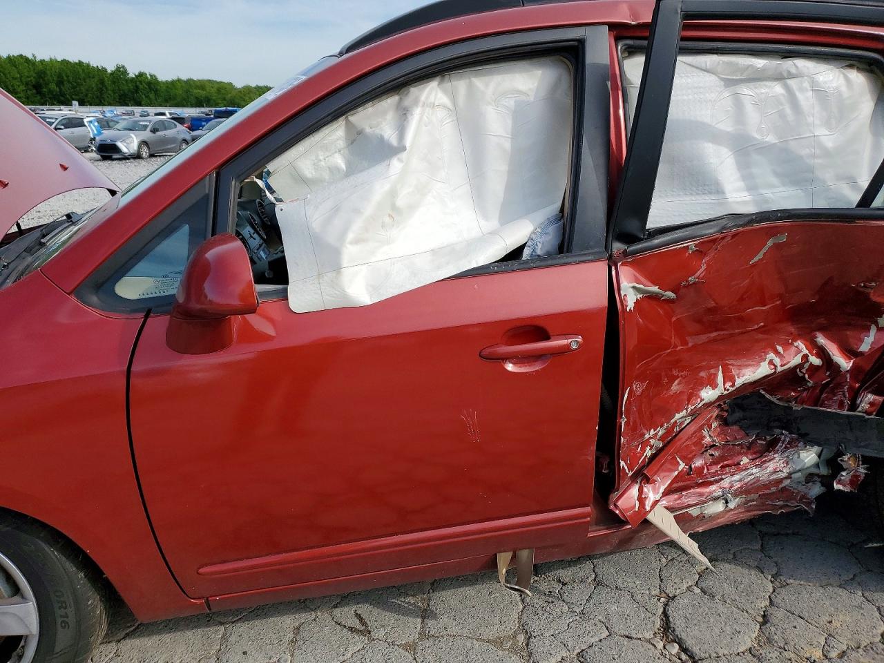 2008 Kia Rondo VIN KNAFG526887176198 photo 7