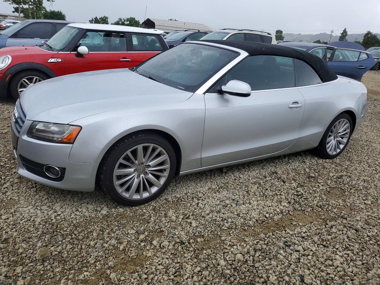2012 Audi A5 VIN WAULFAFH9CN000484 photo 1