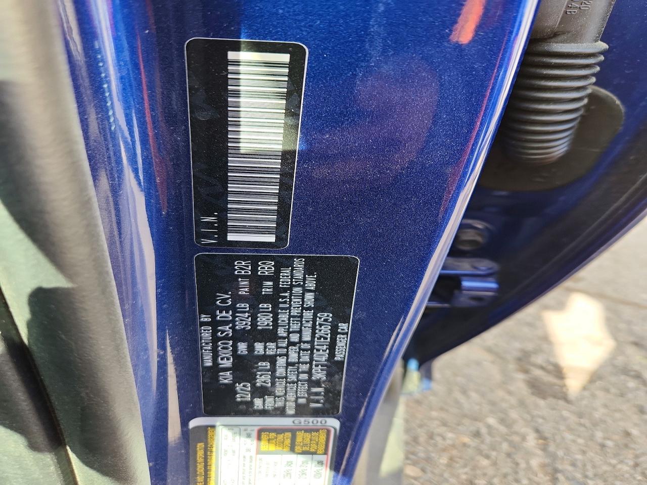 2026 KIA All other VIN 3KPFT4DE4TE266759 photo 12