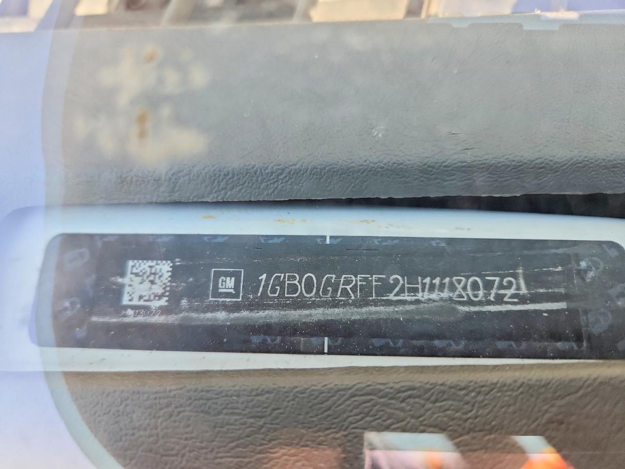 2017 CHEV Express VIN 1GB0GRFF2H1118072 photo 12