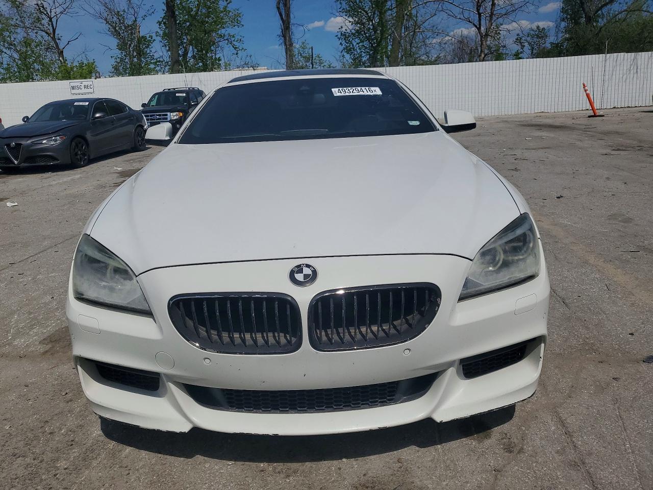 2015 BMW 6 series VIN WBA6B2C5XFGB99629 photo 5