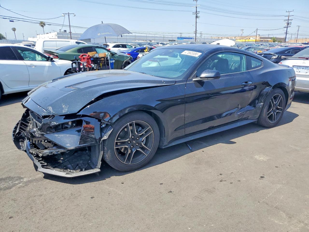 2022 Ford Mustang VIN 1FA6P8THXN5129403 photo 1