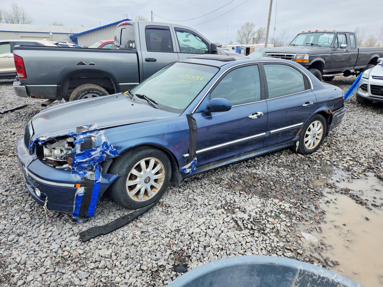 2002 Hyundai Sonata VIN KMHWF35H22A614498 photo 1