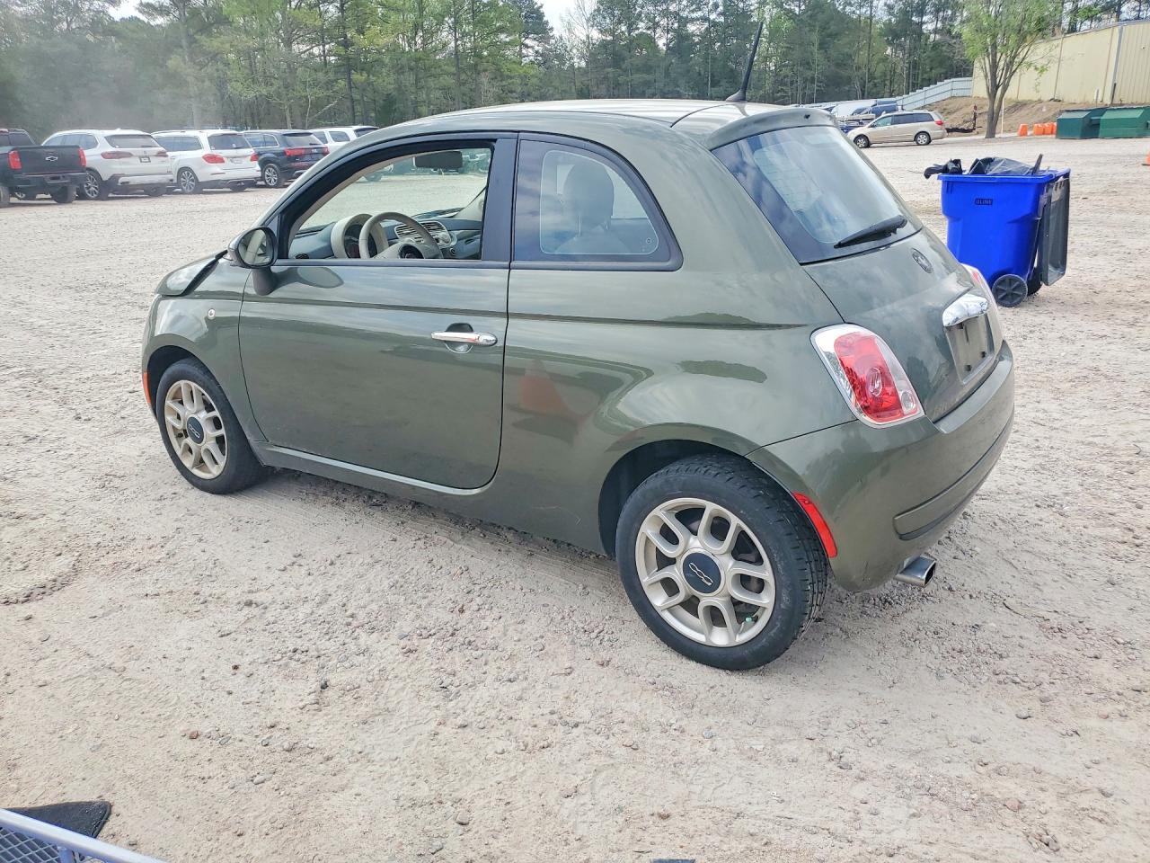 2012 Fiat 500 VIN 3C3CFFAR7CT366626 photo 2