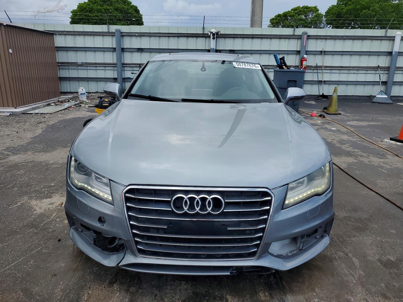 2012 Audi A7 VIN WAUSGAFC3CN003216 photo 5