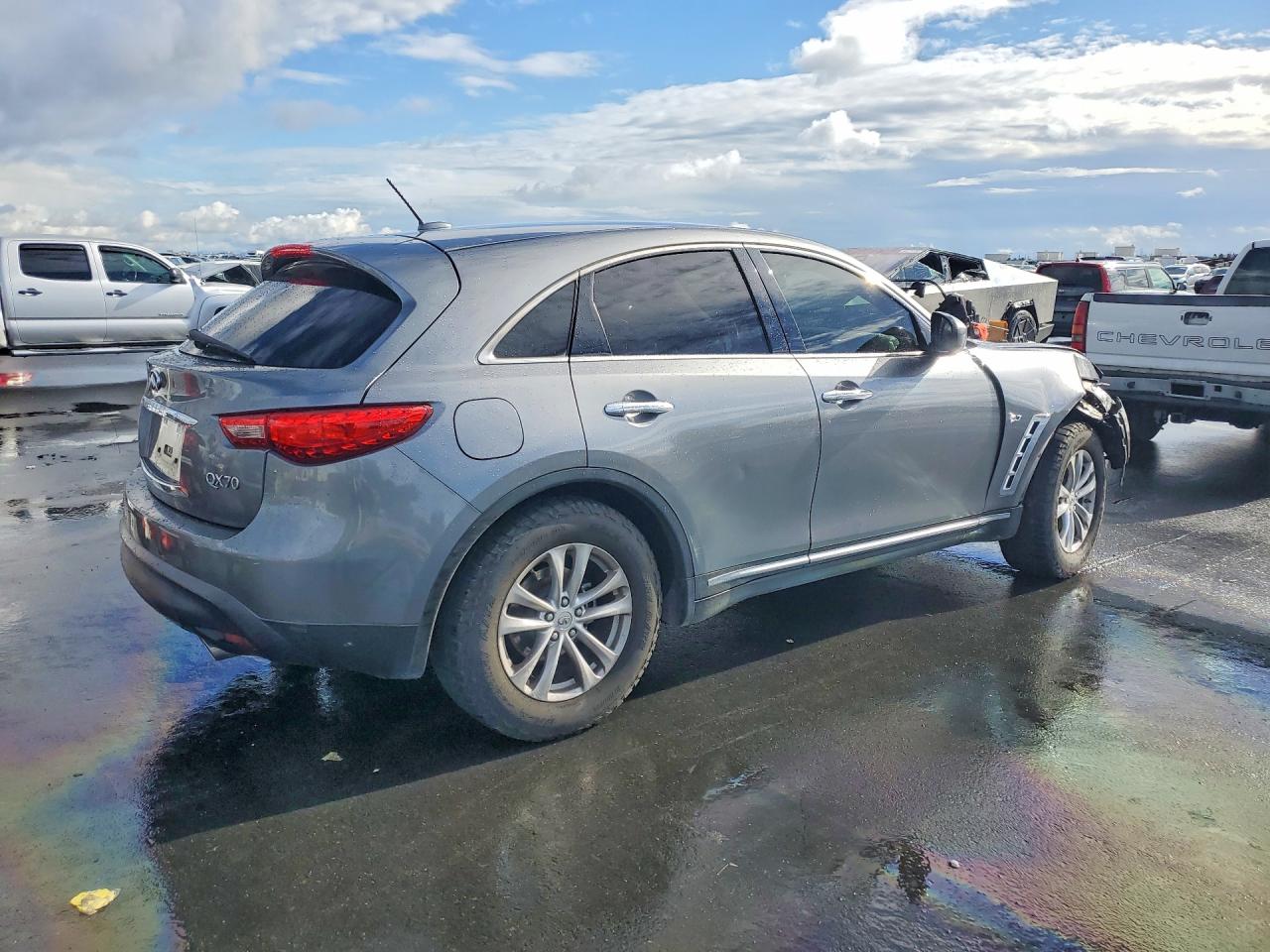 2017 Infiniti Qx70 VIN JN8CS1MWXHM415170 photo 3