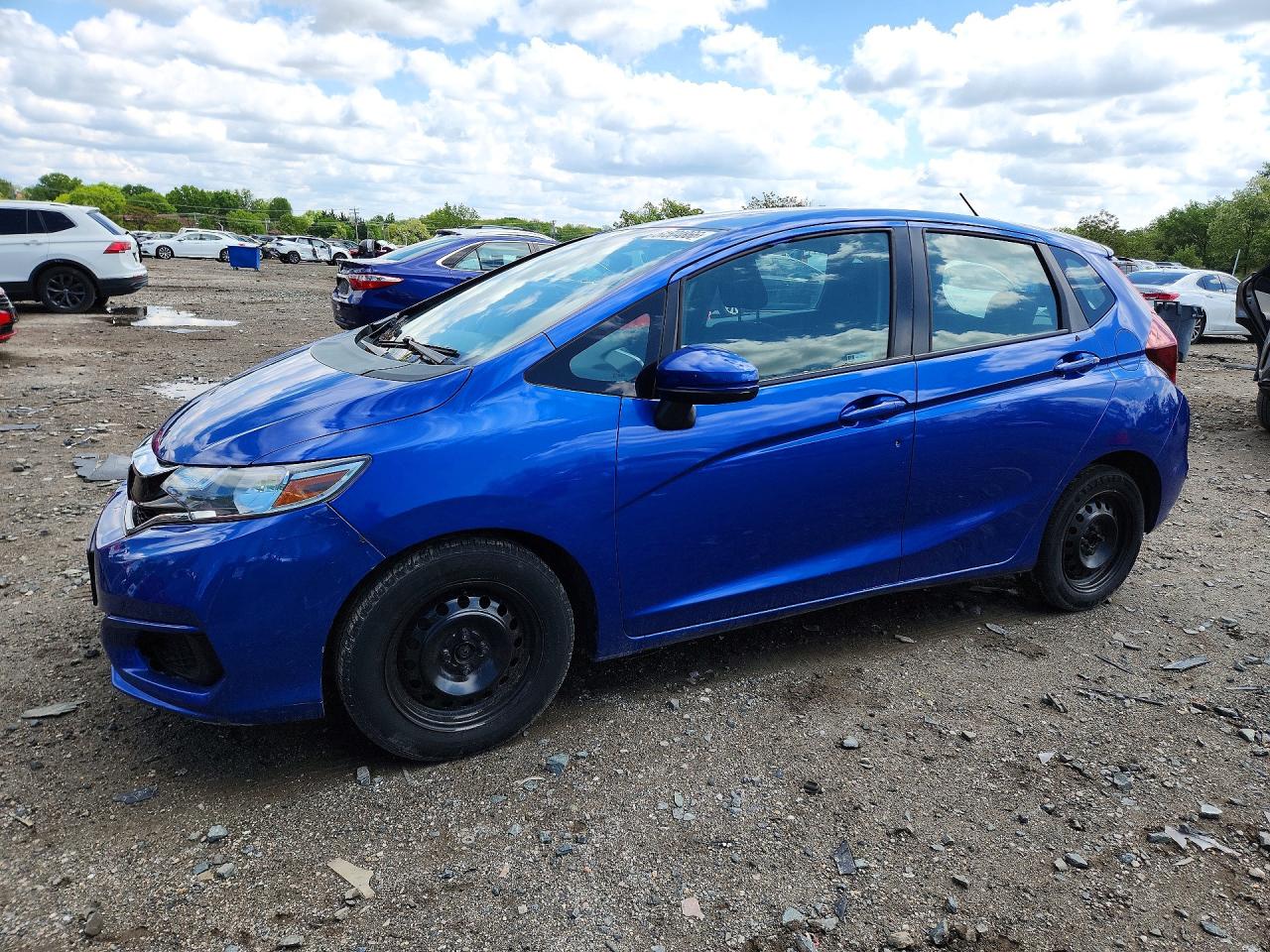 2019 Honda Fit VIN 3HGGK5H44KM701641 photo 1