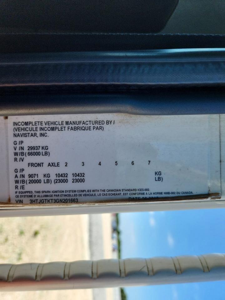 2016 CATERPILLAR All other VIN 3HTJGTKT3GN201663 photo 10