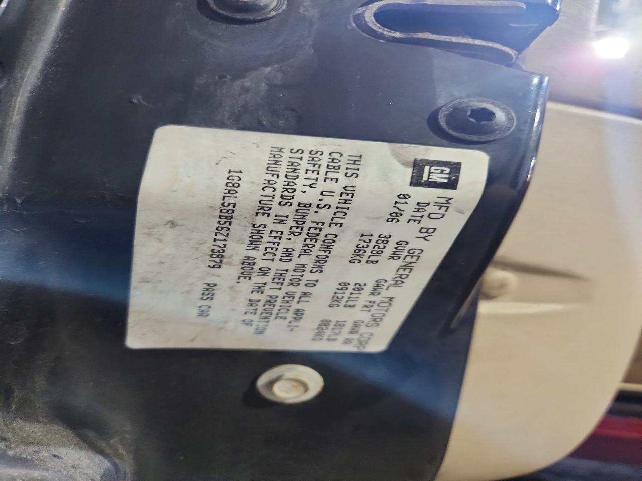 2006 Saturn Ion VIN 1G8AL58B56Z173879 photo 12