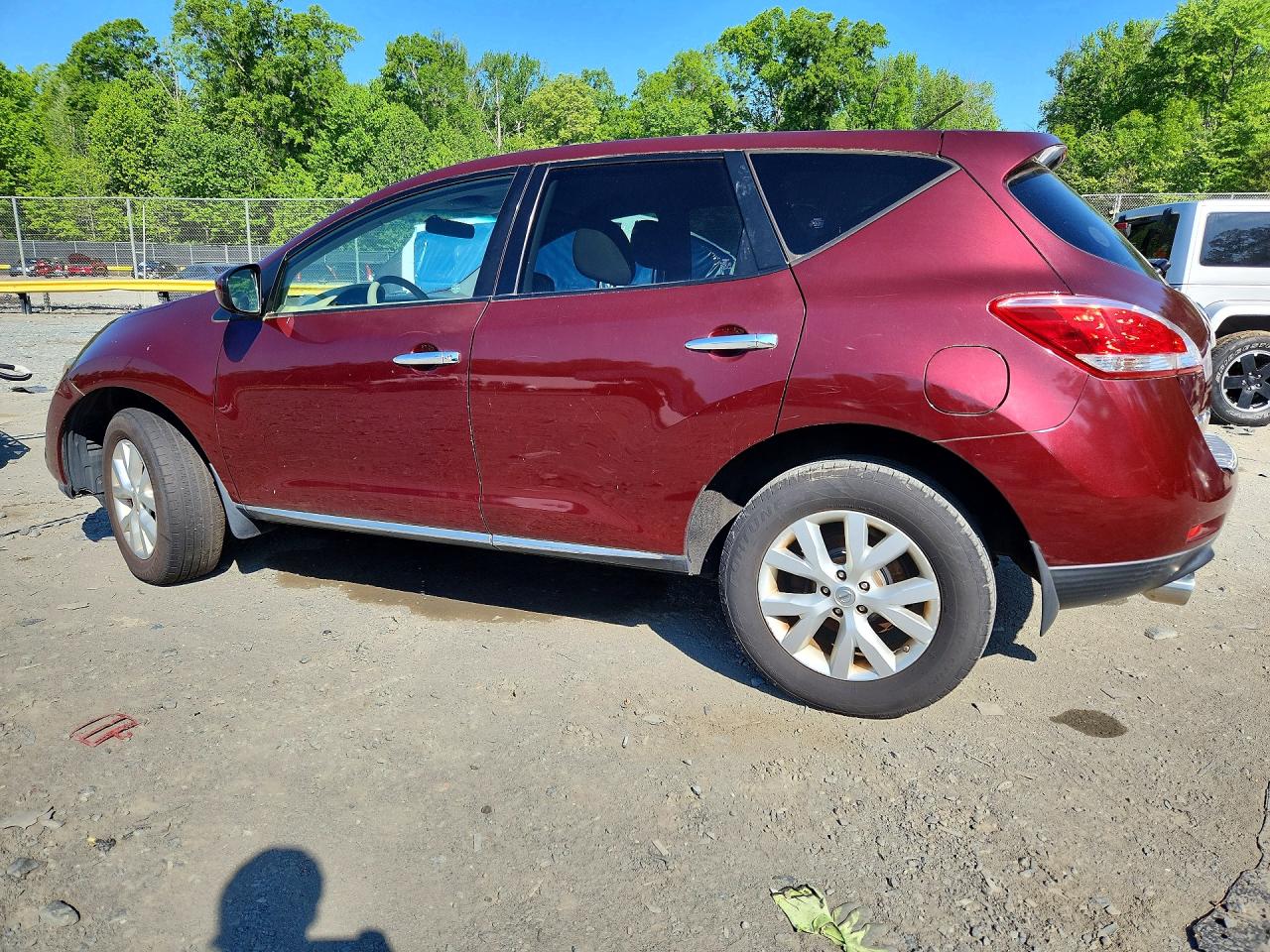 2011 Nissan Murano VIN JN8AZ1MW9BW160204 photo 2