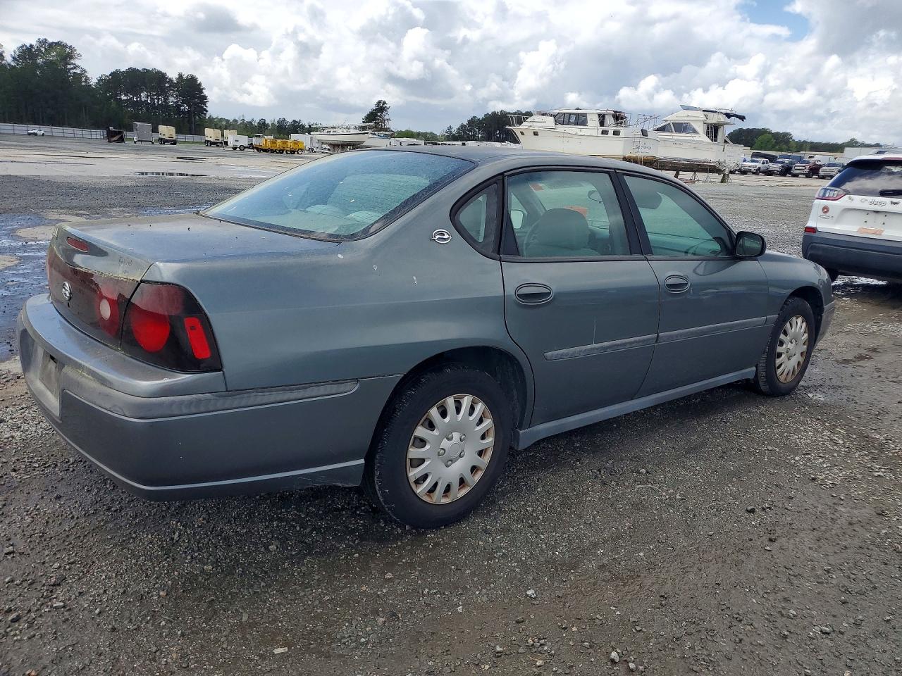 2004 Chevrolet Impala VIN 2G1WF52E149222405 photo 3