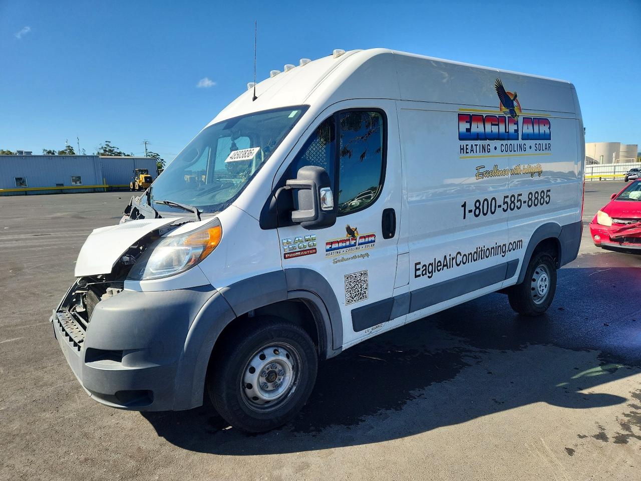 2018 Ram Promaster VIN 3C6TRVBG6JE152780 photo 1