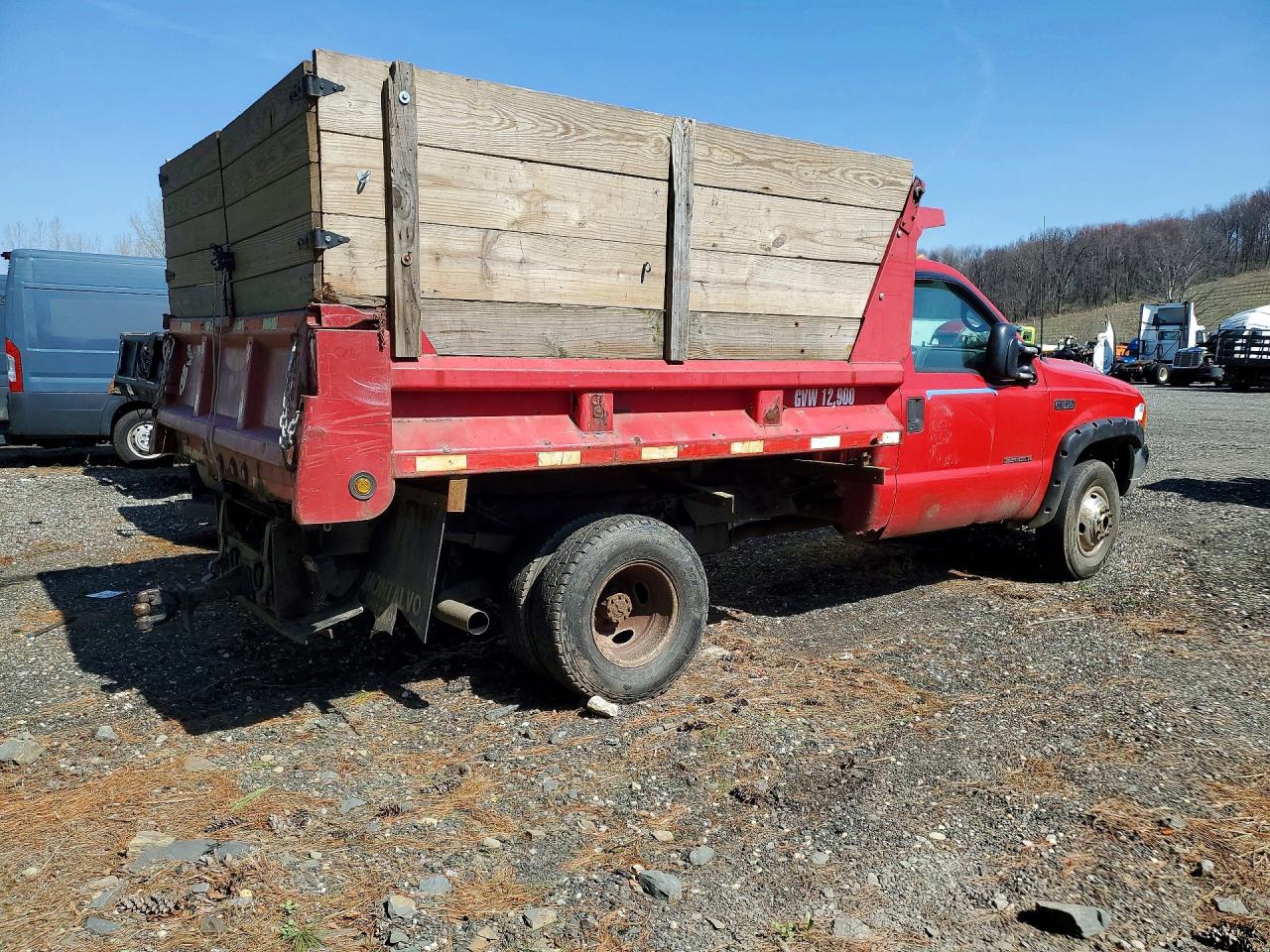 2000 Ford F350 VIN 3FDWF37F4YMA23693 photo 3