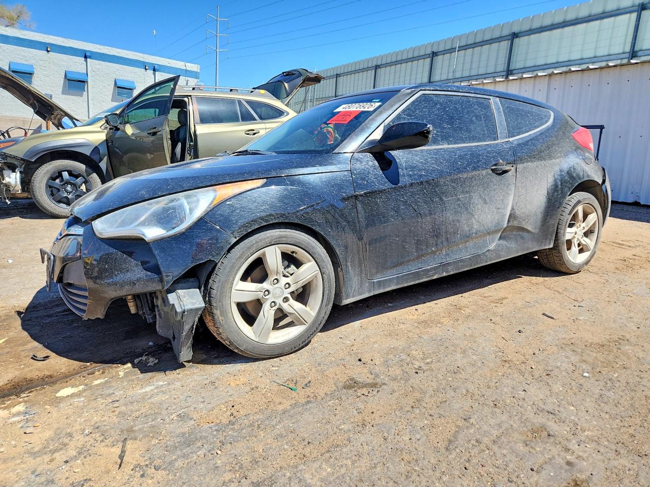 2012 Hyundai Veloster VIN KMHTC6AD8CU052252 photo 1
