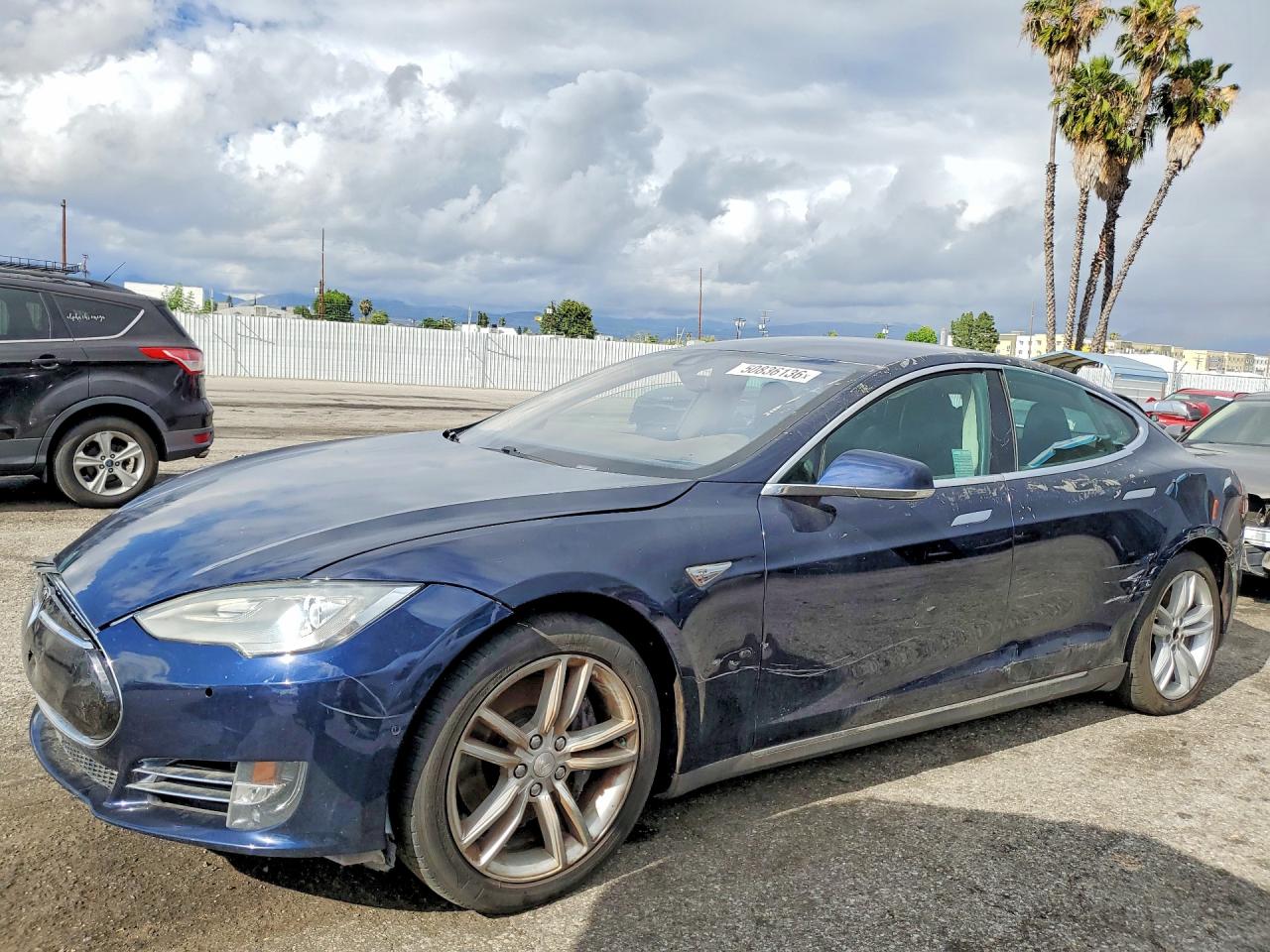 2015 Tesla Model s VIN 5YJSA1H14FF080616 photo 1