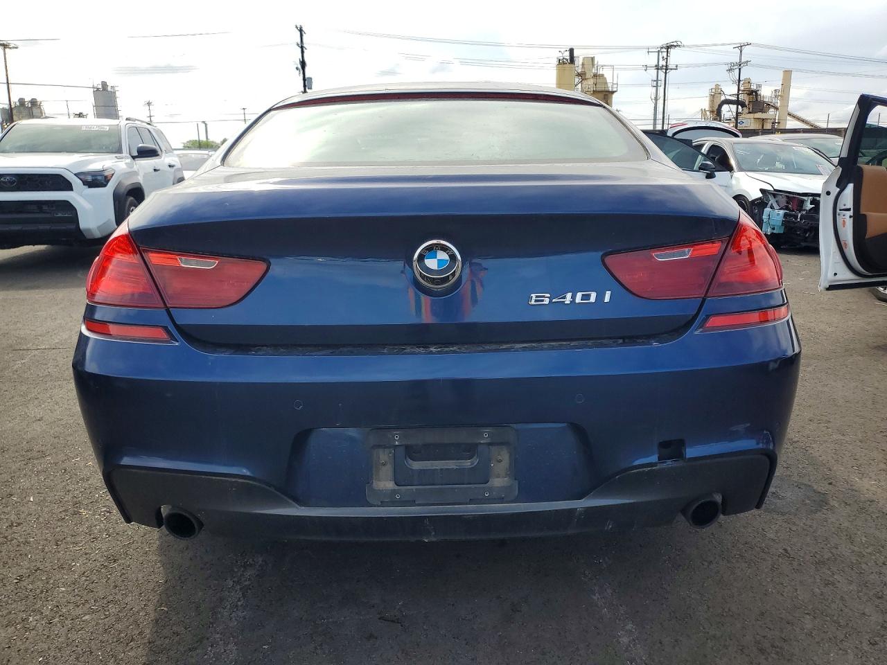 2015 BMW 6 series VIN WBA6A0C59FD318440 photo 6