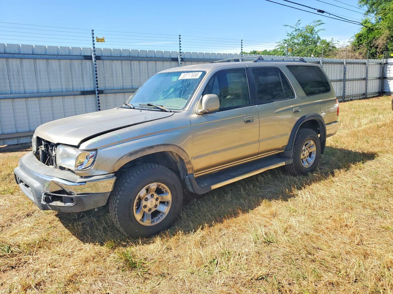 2001 Toyota 4runner VIN JT3GN86R010185032 photo 1