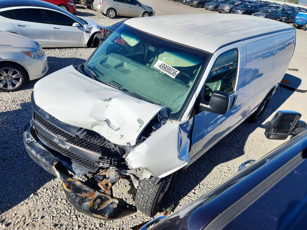 2007 CHEV Express VIN 1GCGG25V171108805 photo 1
