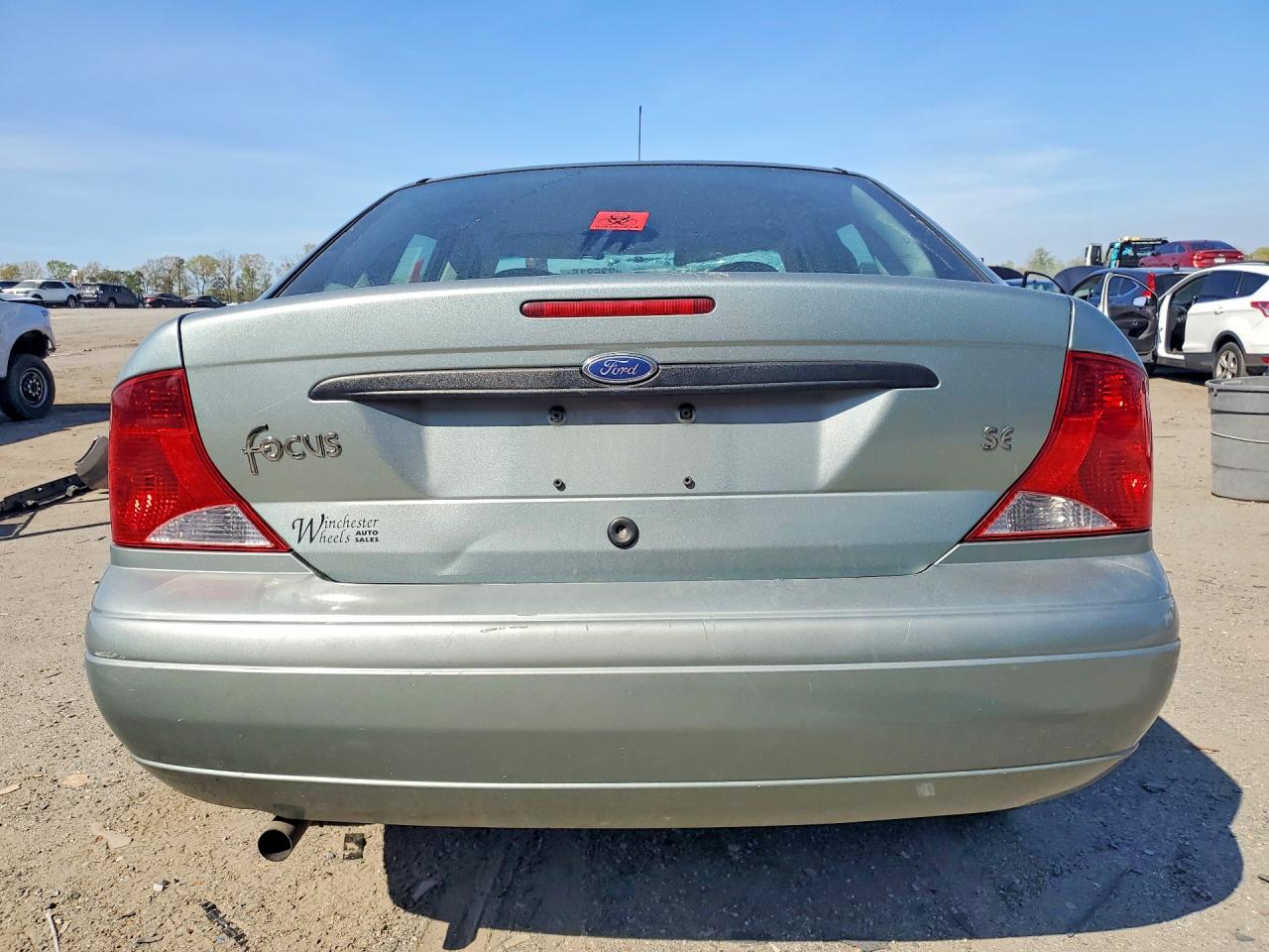 2003 Ford Focus VIN 1FAFP34333W158139 photo 6