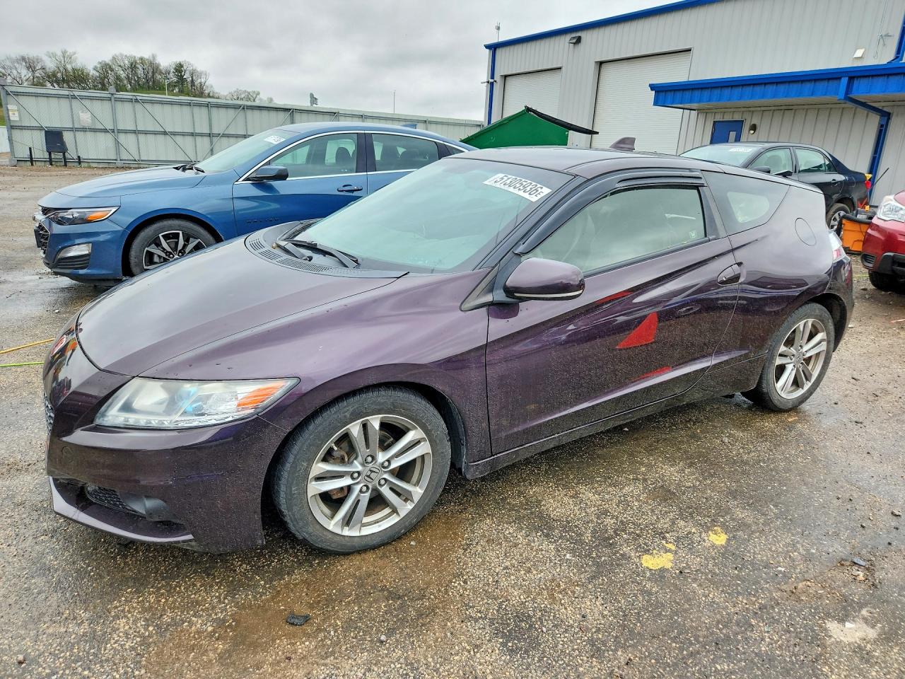 2013 Honda Cr-z VIN JHMZF1C61DS002411 photo 1