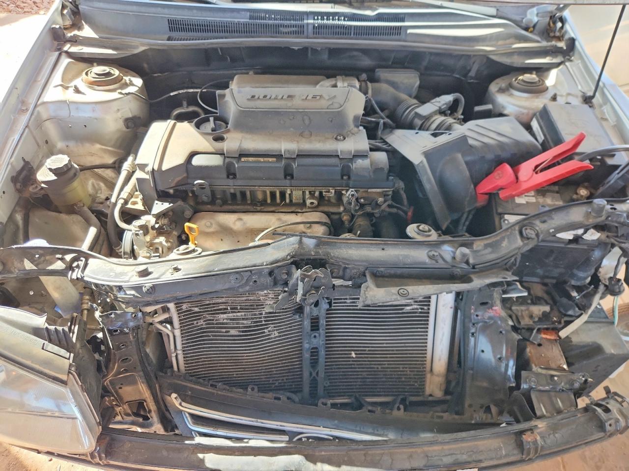 2008 Kia Spectra VIN KNAFE121685523056 photo 11