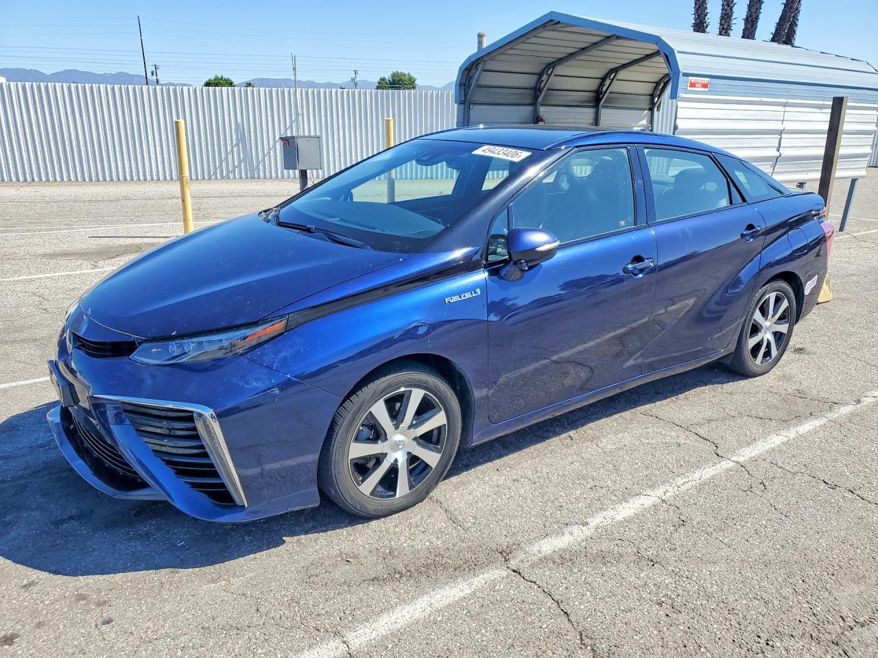 2019 Toyota Mirai VIN JTDBVRBDXKA006111 photo 1