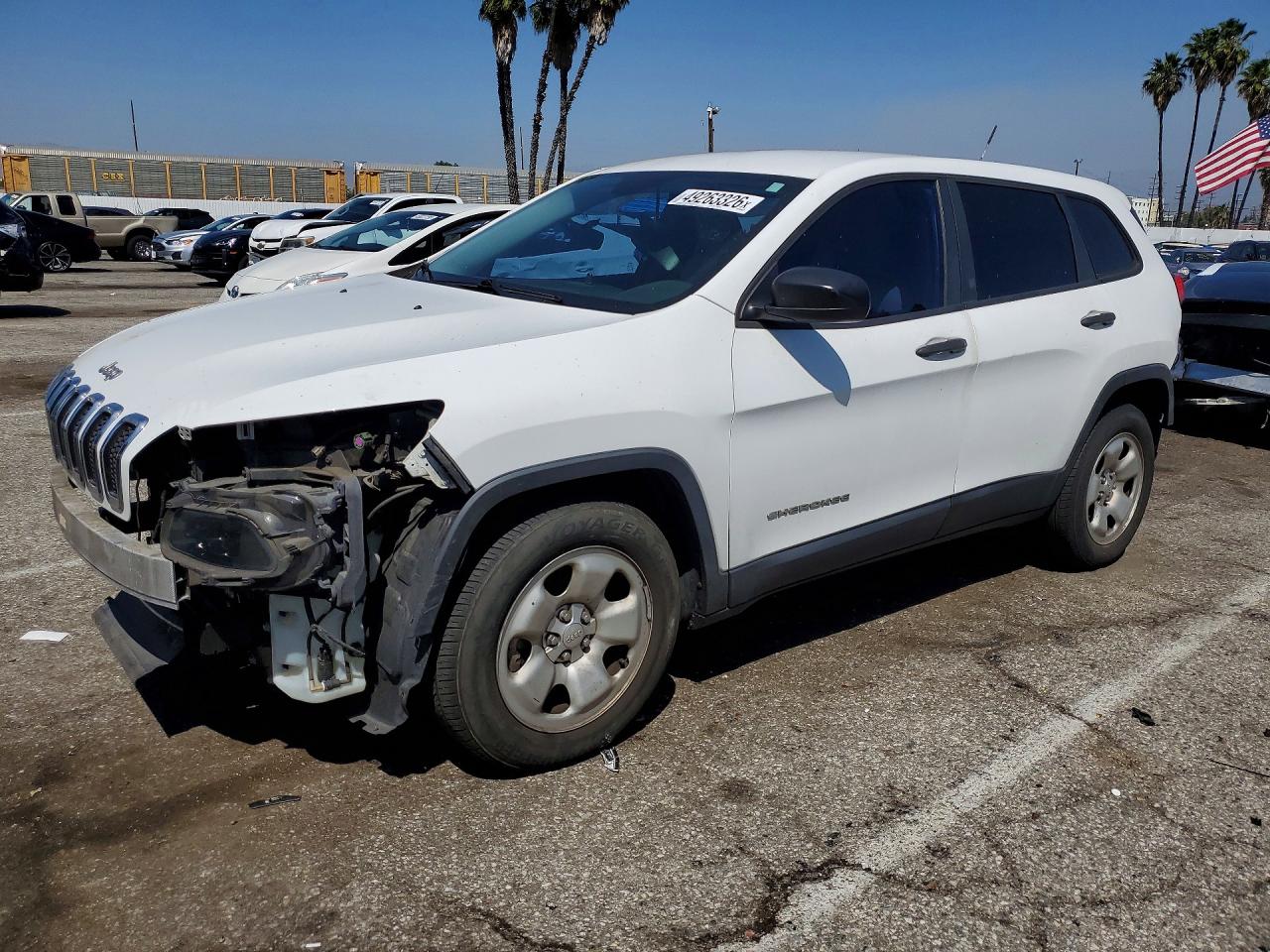 2015 Jeep Grand cher VIN 1C4PJLAB6FW516897 photo 1
