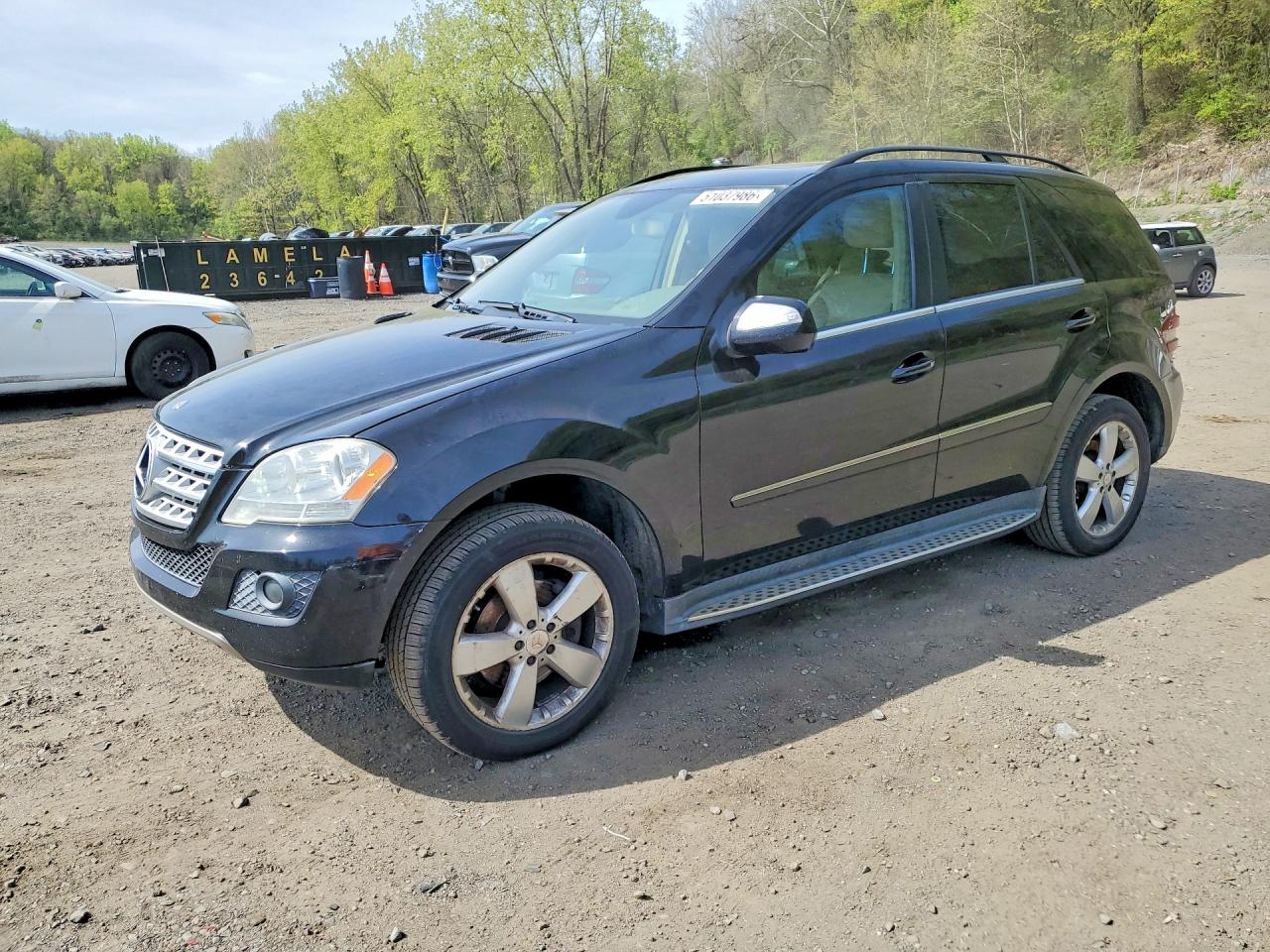 2010 MERCEDES M-class VIN 4JGBB8GB9AA597651 photo 1
