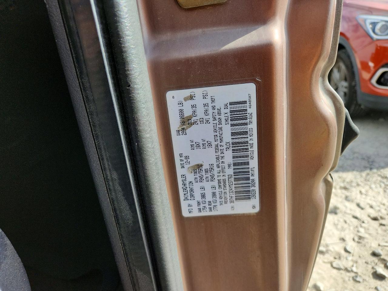 2000 Dodge All models VIN 3B7HF13Z4YM237763 photo 12