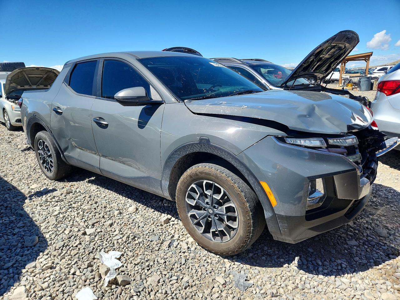 2022 HYUNDAI Santa cruz VIN 5NTJB4AE8NH020072 photo 4