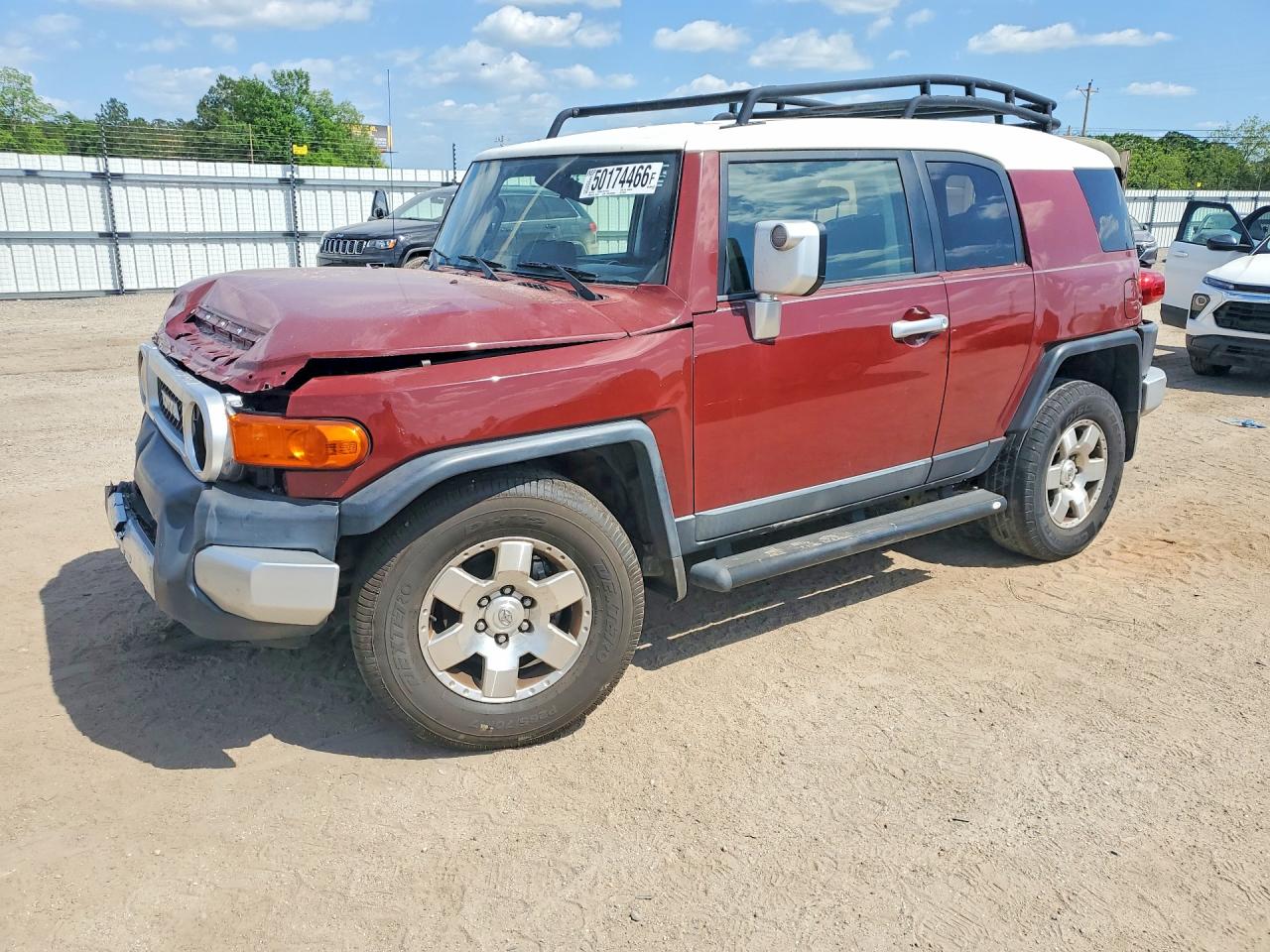 2008 Toyota Fj cruiser VIN JTEZU11F58K004545 photo 1