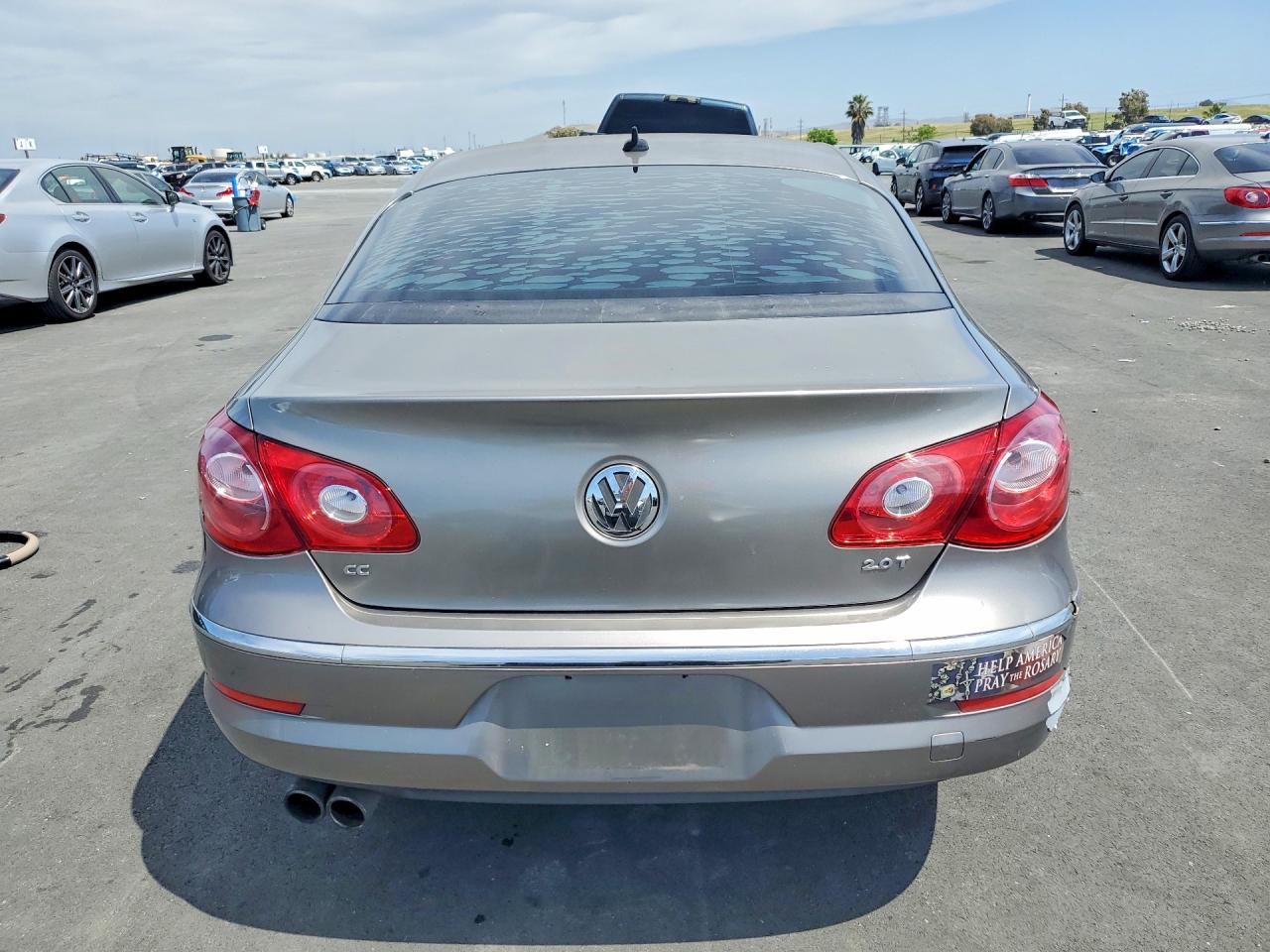 2010 Volkswagen Cc VIN WVWML7AN9AE516986 photo 6