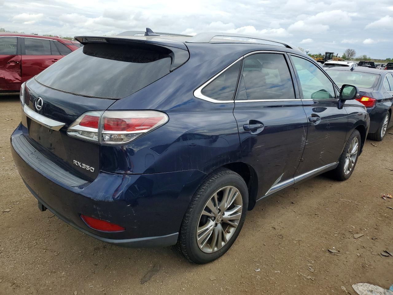 2013 Lexus Rx350 VIN 2T2BK1BA6DC155688 photo 3