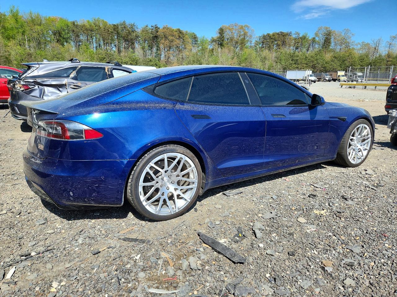 2022 Tesla Model s VIN 5YJSA1E66NF459809 photo 3