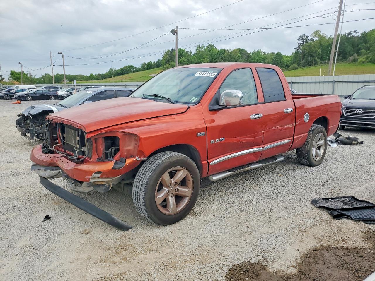 2008 Dodge Ram 1500 VIN 1D7HA182X8S529554 photo 1