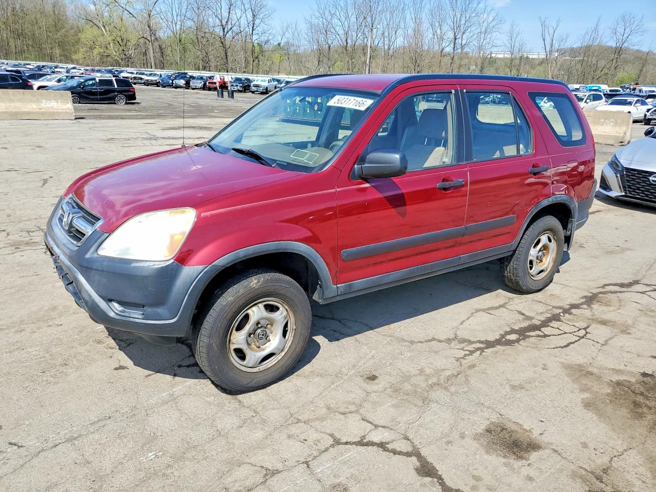 2004 Honda Crv VIN JHLRD68494C021331 photo 1