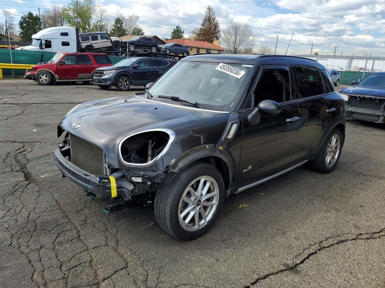 2016 MINI Cooper VIN WMWZC5C59GWU00176 photo 1