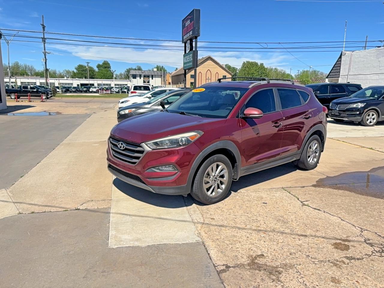 2016 Hyundai Tucson eco VIN KM8J33A2XGU195276 photo 2