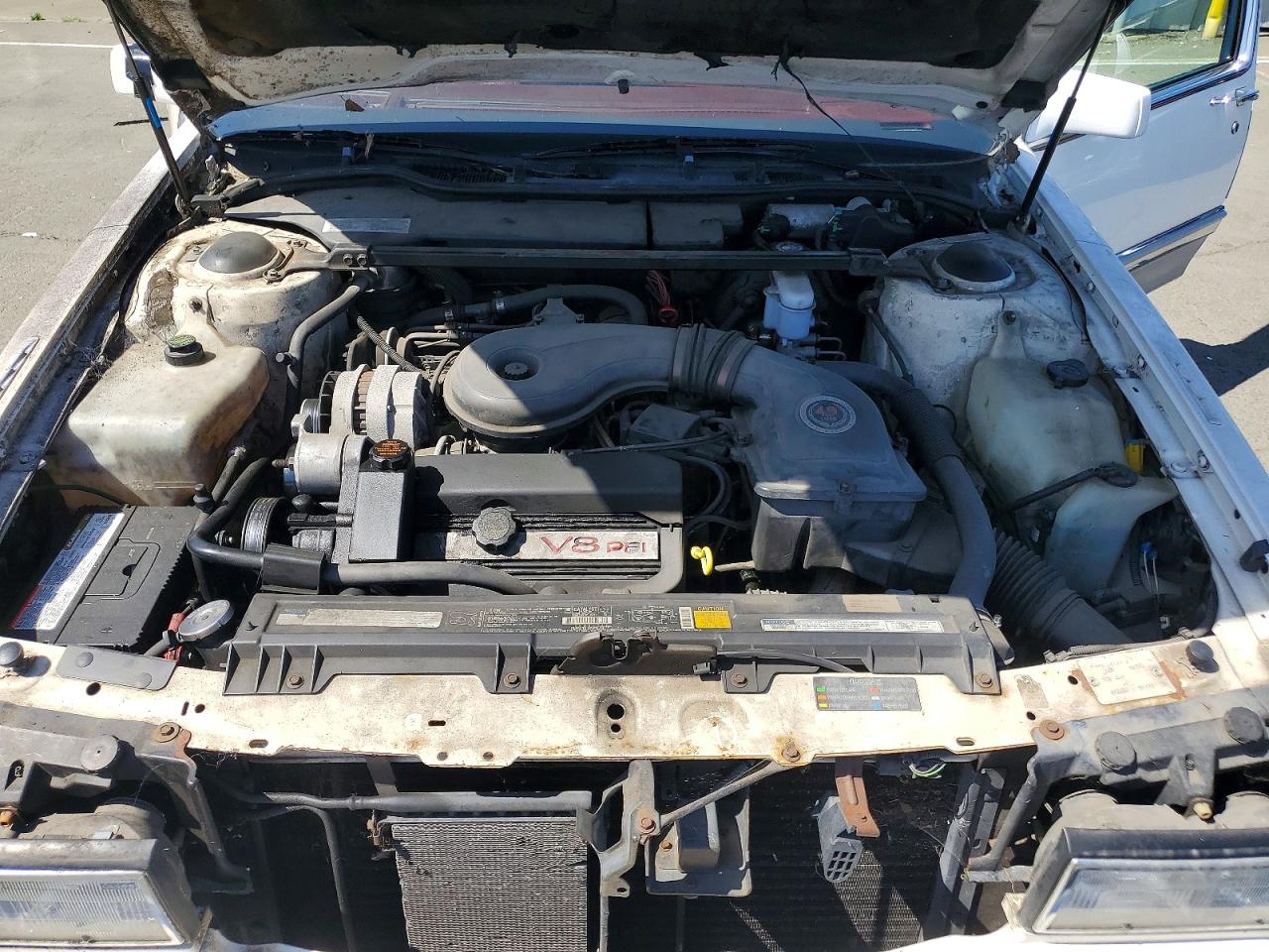 1992 Cadillac Deville VIN 1G6CD53B7N4273080 photo 11