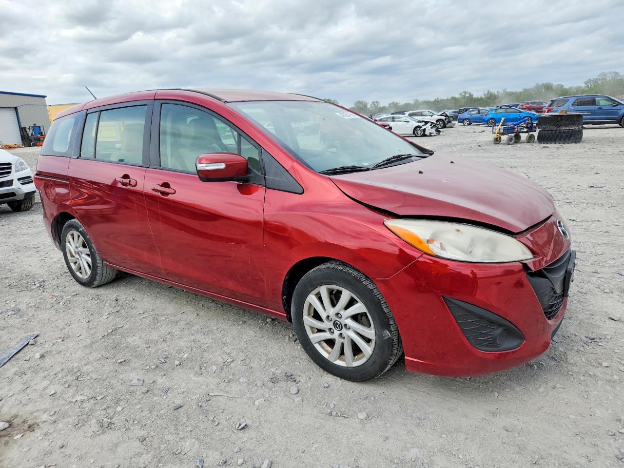 2014 MAZDA 5 VIN JM1CW2BL3E0169127 photo 4