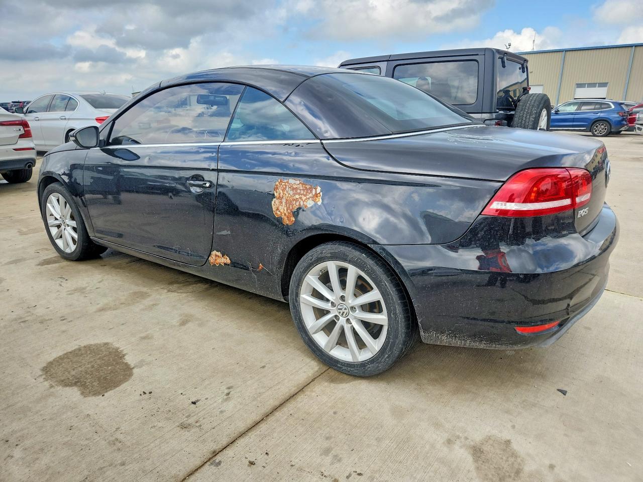 2013 Volkswagen Eos VIN WVWBW8AH5DV007299 photo 2