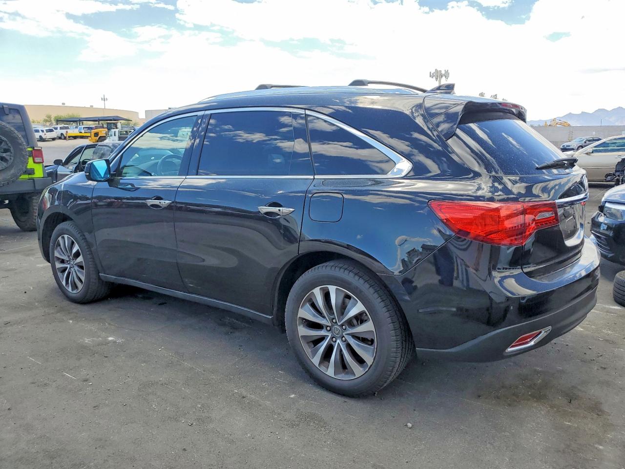 2014 Acura Mdx VIN 5FRYD4H64EB003272 photo 2