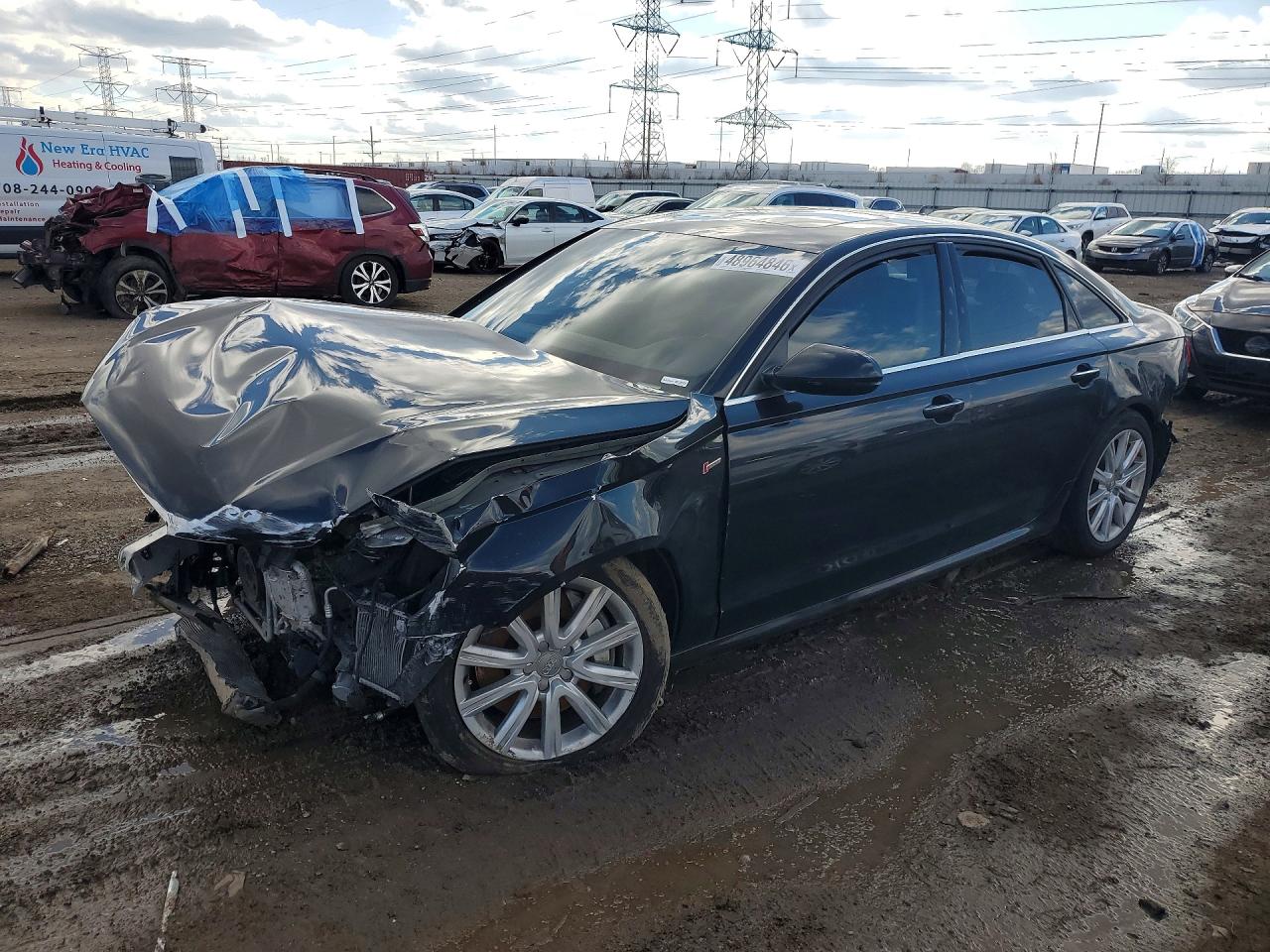 2012 AUDI A6 VIN WAUHGAFC7CN156126 photo 1